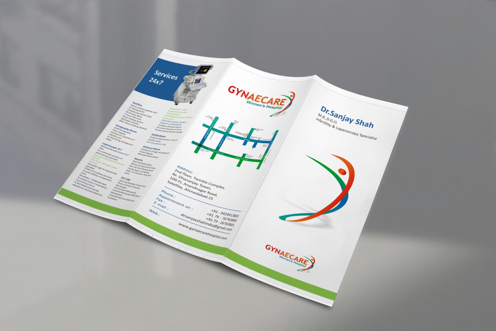 Brochures for Dr. Sanjay Shah